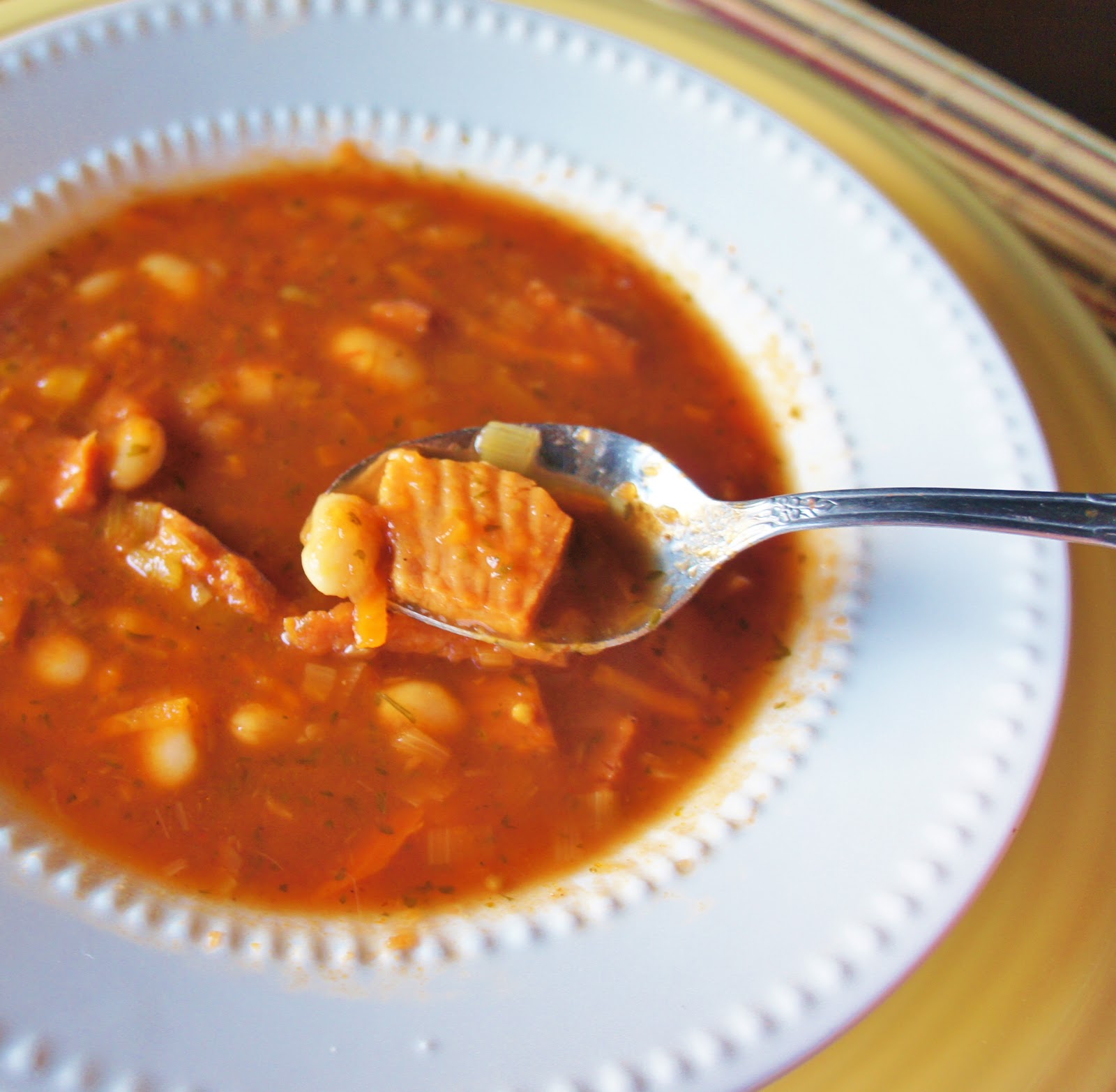 Recipe for Healthy Slow Cooker (crock-pot) Tomato, Ham and ...