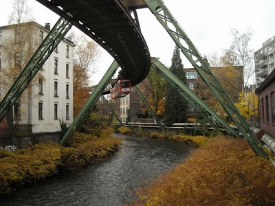 Hanging Trains in Germany