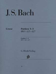 バッハ, J. S.: パルティータ 第1巻 BWV 825-827/ヘンレ社/原典版