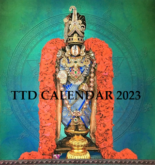 Tirumala Tirupathi Devastanams(TTD) Calendar 2023