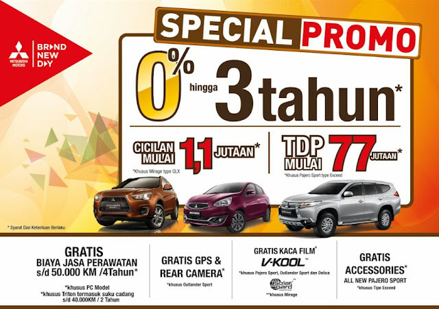 Promo Mitsubishi Bunga 0%