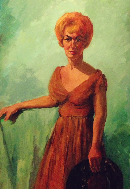 Painting of an Angry Woman