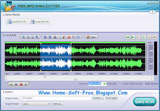 تحميل برنامج 2013 Download Free MP3 Cutter - لتقطيع الصوت Mp3 
