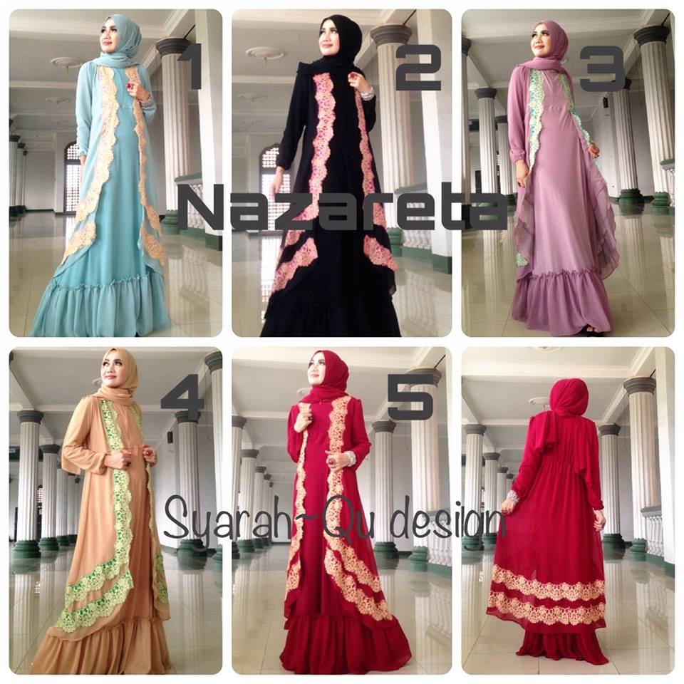 RUMAH HIJAB SAVANA: Nazareta vol.2 by SyarahQu Design