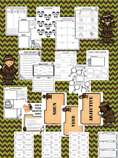 http://www.teacherspayteachers.com/Product/Nouns-Verbs-Adjectives-Word-Detectives-On-the-Case-1013347