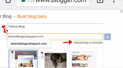 Tutorial Lengkap Cara Membuat Blog Sendiri Di Hp Android Dengan Mudah Lengkap Dengan Gambar
