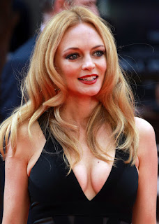 Heather Graham Sexy Pics In Black Outfit