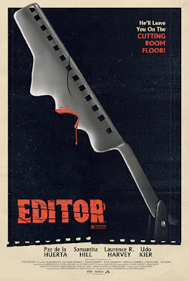 MondoCon 2015 Exclusive The Editor Movie Poster by Ghoulish Gary Pullin