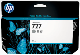 B3P24A - HP 727 130 ml Gray DesignJet Ink Cartridge