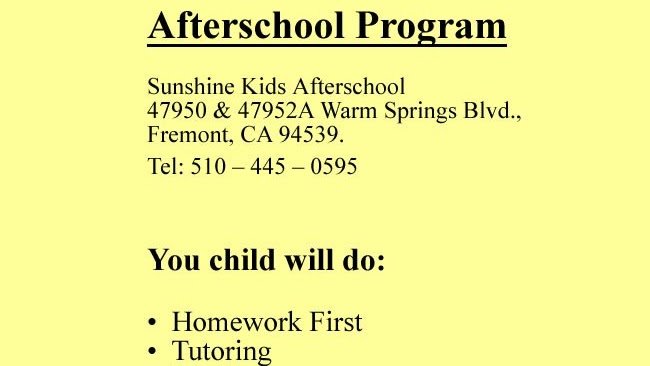 Afterschool Alliance - After School Learning Programs