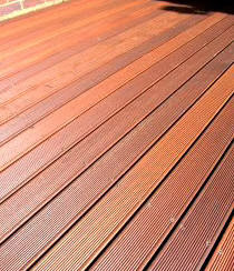 Lantai Parket Vinyl Decking Kayu Ulin 