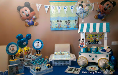 kit cumpleaños mickey baby