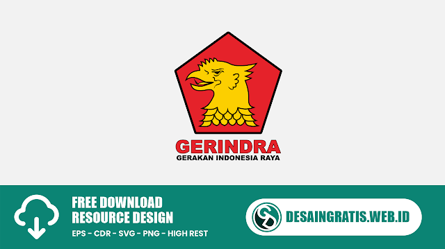 Logo Partai Gerindra CDR PNG HD