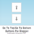 How to add go to top and go to bottom buttons Using jQuery in Blogger