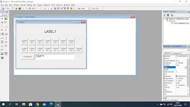 Tutorial Membuat Program Kalkulator Sederhana Visual Basic 6.0