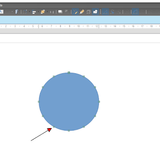 LibreOffice Draw - Puntos o pivotes de control