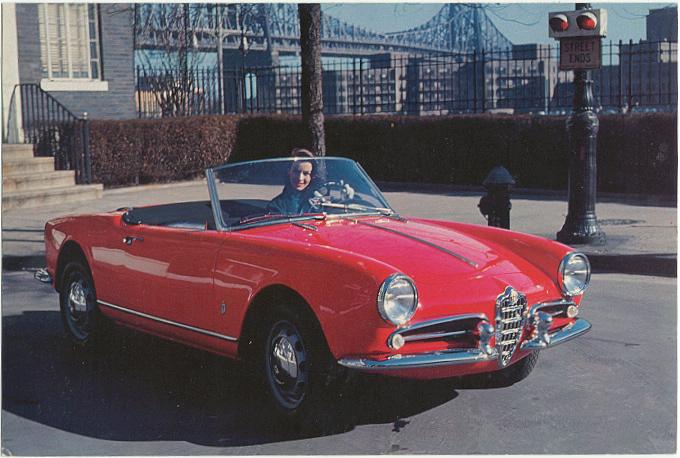 1961 Alfa Romeo Giulietta Spider. 1960 Alfa Romeo Giulietta