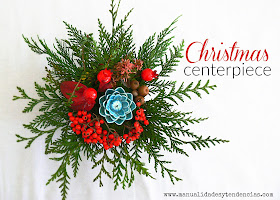 How to make a Christmas centerpiece