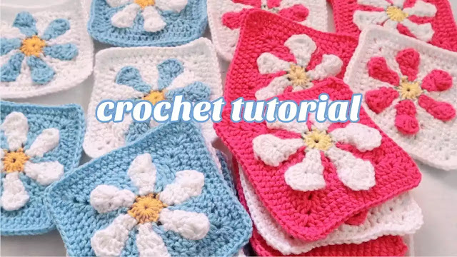 DELICADO TUTORIAL GRATIS de Granny Flower a Ganchillo