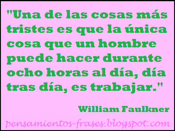 frases de William Faulkner