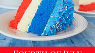 Fourth Of July Cheesecake Cake