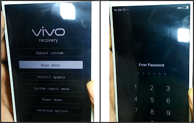 Mengatasi Vivo Y66 Vivo V5 Lite 1609 Lupa PIN Password