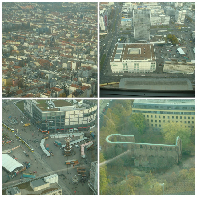 vista da Torre de TV (Fernsehturm), Berlim