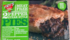 Fry’s Vegetarian Vegan Pepper Steak Style Pie Review