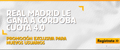 Betfair Real Madrid gana Cordoba cuota 4 nuevos usuarios 25 agosto