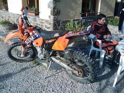 Sergio y su KTM