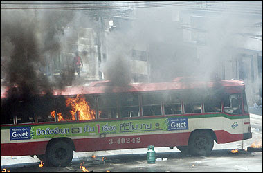 Bangkok Bus Hijacked
