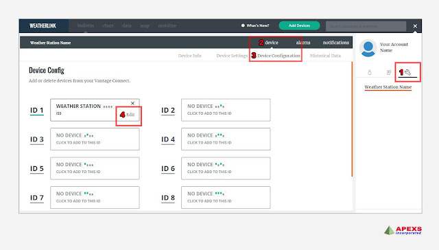 EnviroMonitor Weatherlink Device Config: Wind calibration on your EnviroMonitor Weather Station