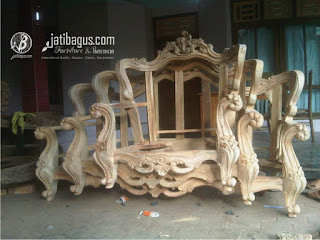 Sofa Santai Minimalis Mawar Jati