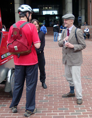 dapper gentleman cyclist