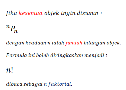 Add Math dan Anda !!: 6.1 Permutations - Pilihatur