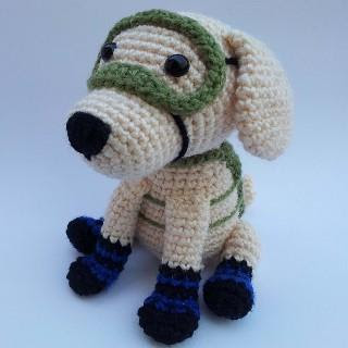 PERRO AMIGURUMI