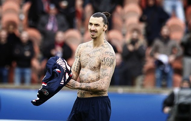 Zlatan Ibrahimović's 5 Super Generic Tattoos | FOOTY FAIR