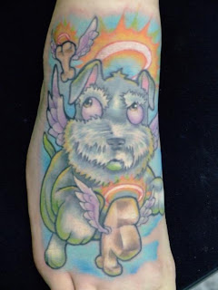 Dog Tattoo design picture gallery - Dog Tattoo Ideas