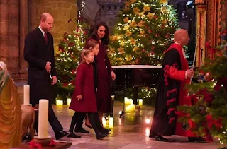 British royals attend Together at Christmas Carol Service