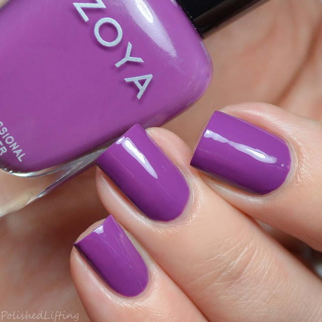 grape purple nail polish