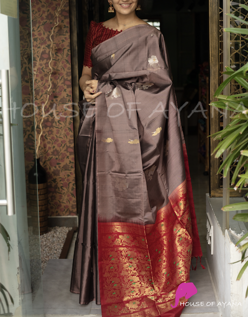 Kanchipuram Soft Silk Sarees online Shopping