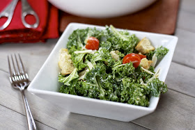 creamy kale salad