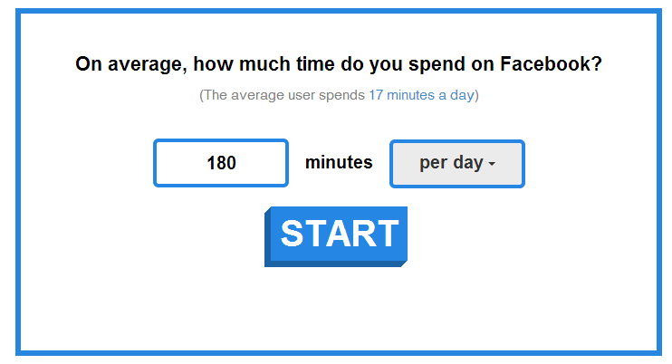 How Much Time You Spend on Facebook: Facebook Time Calculator