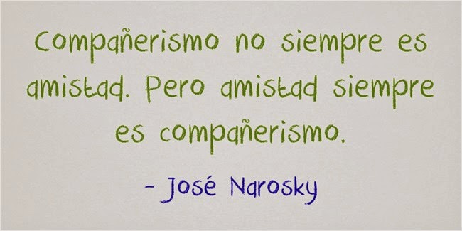 NAROSKY - FRASES DE AMISTAD - Cartas de amor