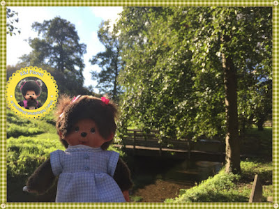 Diana la Monchhichi se promène au Parc de rouelles le havre