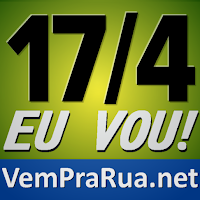 Foto para perfil do Google + verde, eu vou 17/4