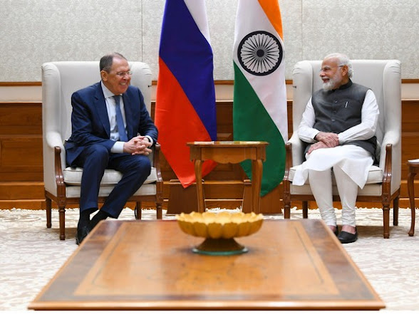 Russian FM Lavrov meets PM Modi as India-Russia ties deepen