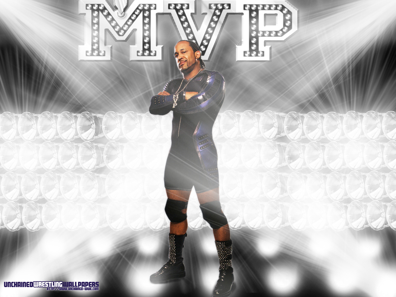 Sport Star Center: WWE Wrestler MVP Wallpapers