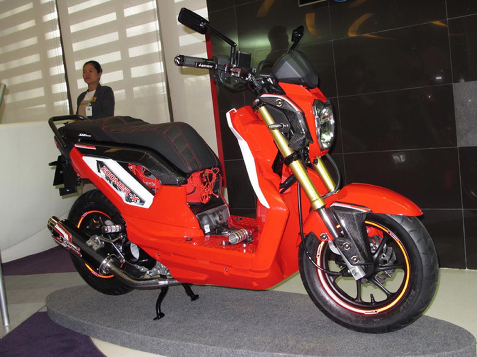 Download Koleksi 73 Modifikasi Motor Honda Zoomer X Terbaru Dan