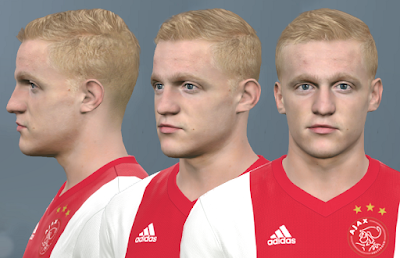 PES 2017 Faces Donny van de Beek by WER Facemaker